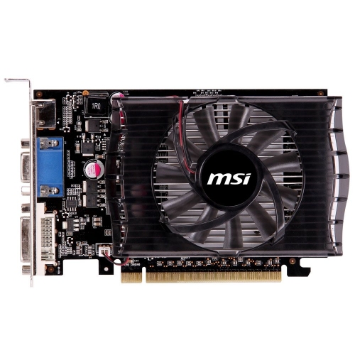 Купить Видеокарта MSI PCI-E nVidia N630-2GD3 GeForce GT 630 2048Mb 128bit DDR3 810/1000 DVI/HDMI/mHDMI/CRT/ в интернет-магазине Ravta – самая низкая цена