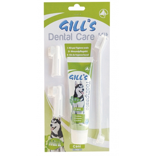 Купить Набор по уходу за зубами собак (зуб.щетки+паста) GILL'S в интернет-магазине Ravta – самая низкая цена