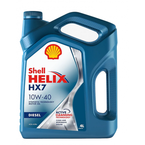 Купить Масло моторное Shell Helix HX7 Diesel 10W-40  (4 л.) в интернет-магазине Ravta – самая низкая цена