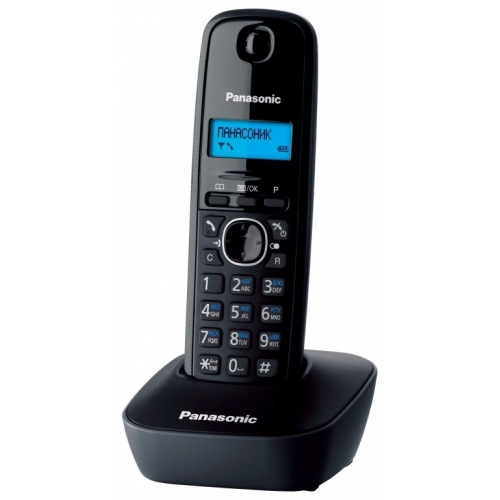 Купить Телефон DECT Panasonic KX-TG 1611 RUH серый в интернет-магазине Ravta – самая низкая цена