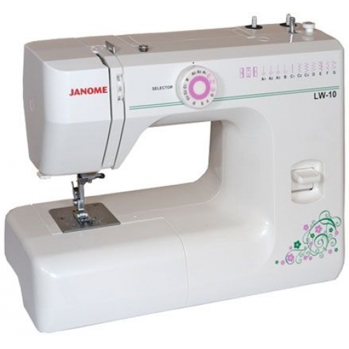 Купить Швейная машина Janome LW 10 белый в интернет-магазине Ravta – самая низкая цена