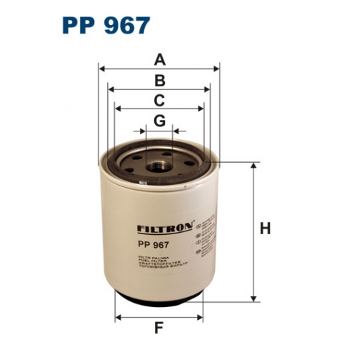 Купить PP967 Filtron Фильтр топливный  в интернет-магазине Ravta – самая низкая цена