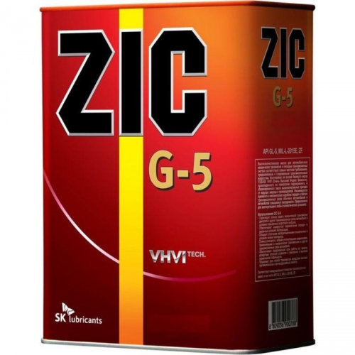 Купить Масло трансмиссионное ZIC G-5 80W-90 4л (163339/162633) в интернет-магазине Ravta – самая низкая цена