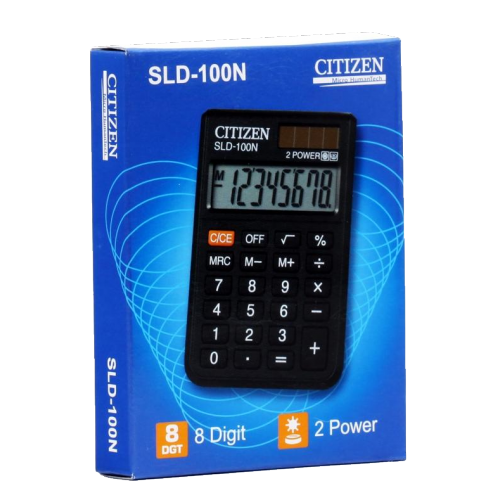 Купить Калькулятор Citizen SLD-100N (черный) в интернет-магазине Ravta – самая низкая цена