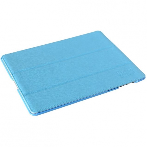 Купить Кожаный чехол HOCO Business Litchi leather case для iPad 2&3&4 (голубой) в интернет-магазине Ravta – самая низкая цена