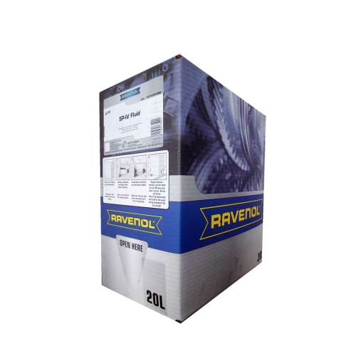 Купить Трансмиссионное масло RAVENOL ATF SP-IV Fluid (20л) ecobox в интернет-магазине Ravta – самая низкая цена
