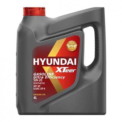 Купить Моторное масло HYUNDAI XTeer Gasoline Ultra Efficiency SAE 5W-20 (4л) в интернет-магазине Ravta – самая низкая цена