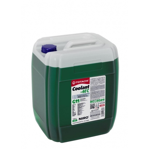 Купить Охлаждающая жидкость TOTACHI NIRO COOLANT Green -40C G11 10кг в интернет-магазине Ravta – самая низкая цена