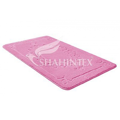 Купить Коврик для ванной Shahintex Эко розовый 600*900мм 00932433 в интернет-магазине Ravta – самая низкая цена