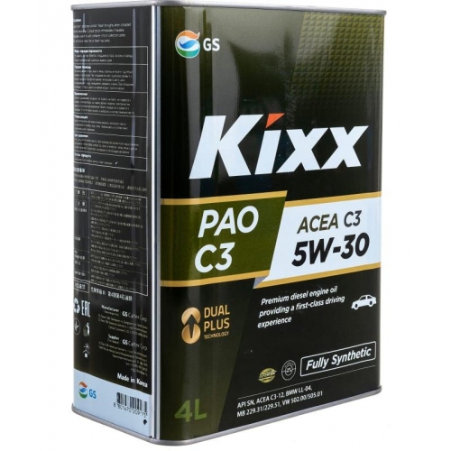 Купить Kixx PAO 5W-30 /4л в интернет-магазине Ravta – самая низкая цена