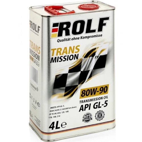 Купить Масло ROLF Transmission 80W-90 GL-5 (4л) в интернет-магазине Ravta – самая низкая цена