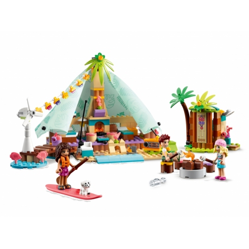 Купить LEGO. Конструктор 41700 "Friends Beach Glamping" (Кэмпинг на пляже) в интернет-магазине Ravta – самая низкая цена