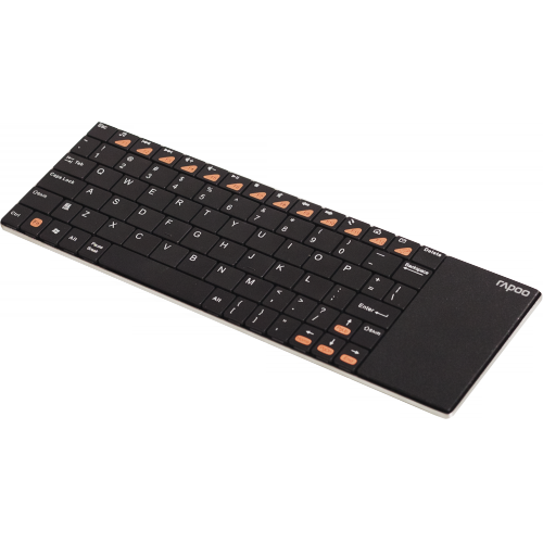 Купить Клавиатура Rapoo E2700 черный USB Беспроводная 2.4Ghz Да Touch в интернет-магазине Ravta – самая низкая цена