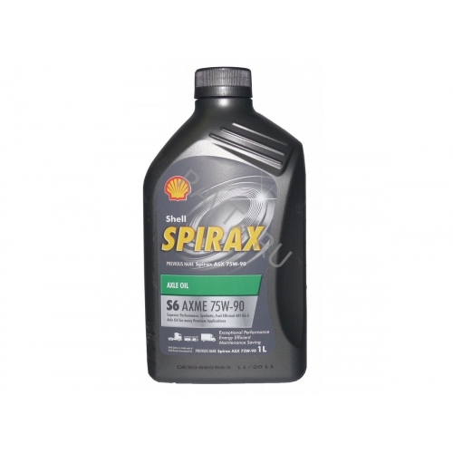 Купить Масло Shell Spirax S6 AXME 75W-90 (1л) в интернет-магазине Ravta – самая низкая цена