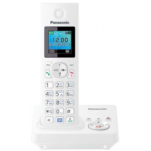 Купить Телефон DECT Panasonic KX-TG7861RUW (белый) в интернет-магазине Ravta – самая низкая цена
