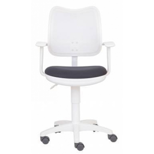 Купить Кресло Бюрократ CH-W797/WH/TW-12 спинка сетка белый сиденье серый (пластик белый) в интернет-магазине Ravta – самая низкая цена