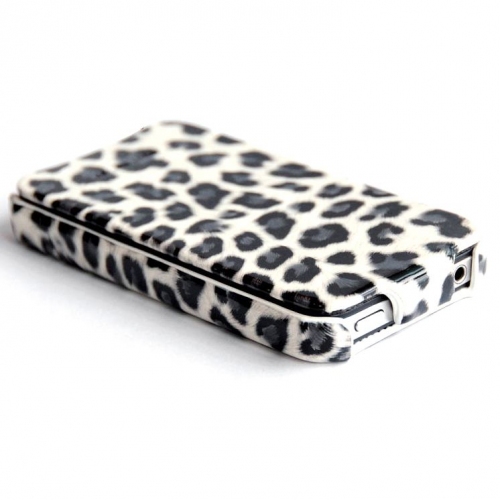 Купить Чехол HOCO Leopard pattern leather case для iPhone 4/4s леопард (белый) в интернет-магазине Ravta – самая низкая цена