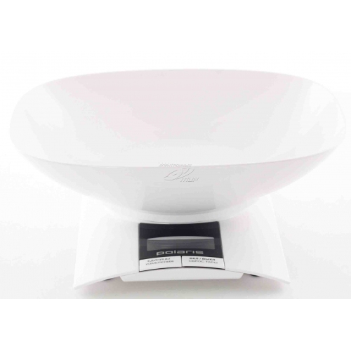Купить Весы кухонные Polaris PKS 0323DL белый в интернет-магазине Ravta – самая низкая цена
