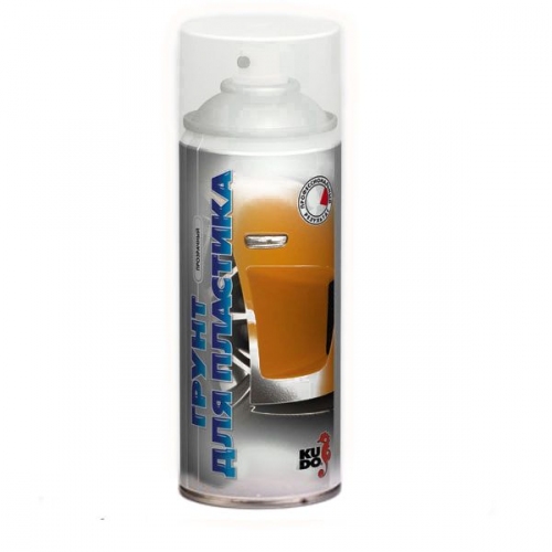 Купить KU-6000 Kudo Грунт-эмаль для пластика прозрачный (активатор адгезии) (520 мл)  в интернет-магазине Ravta – самая низкая цена