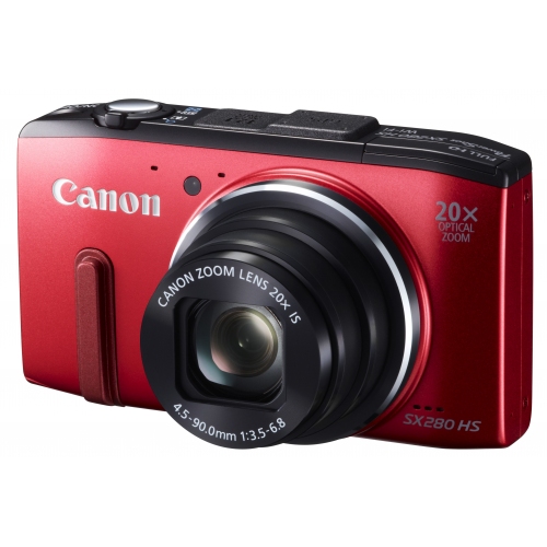 Купить Фотоаппарат Canon PowerShot SX280 HS (красный) в интернет-магазине Ravta – самая низкая цена