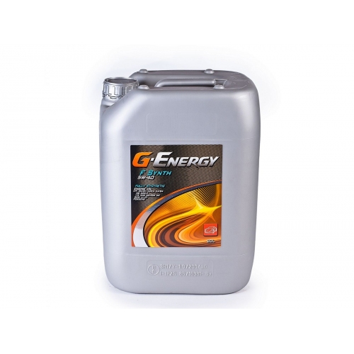 Купить Масло G-Energy F Synth 5W-40 (20л) FCA ОЗСМ в интернет-магазине Ravta – самая низкая цена