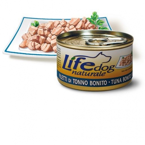 Купить Консервы Lifedog tuna fillets - для собак кусочки тунца в соусе 90 гр. в интернет-магазине Ravta – самая низкая цена