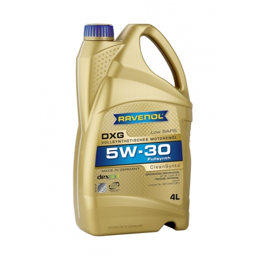 Купить Моторное масло RAVENOL DXG SAE 5W-30 ( 4л) в интернет-магазине Ravta – самая низкая цена