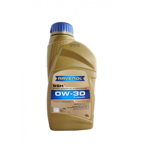 Купить Моторное масло RAVENOL Super Synthetic Hydrocrack SSH SAE 0W-30 ( 1л) в интернет-магазине Ravta – самая низкая цена