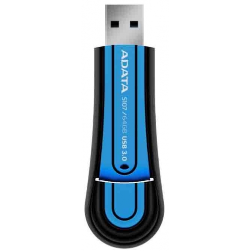 Купить USB-накопитель ADATA S107 64GB (голубой) в интернет-магазине Ravta – самая низкая цена