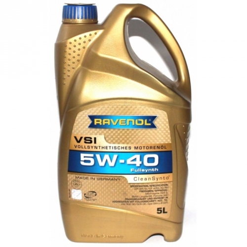 Купить Моторное масло RAVENOL VSI SAE 5W-40 ( 1л) new в интернет-магазине Ravta – самая низкая цена