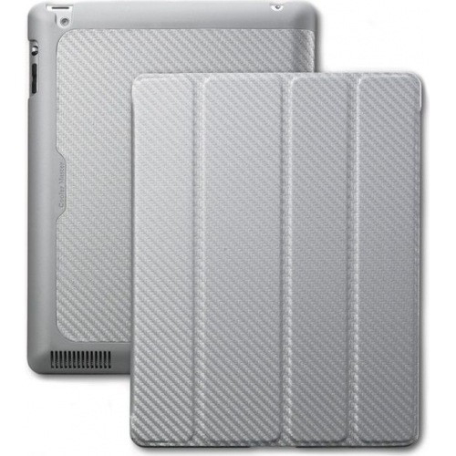 Купить Футляр для iPad Cooler Master Mini Wake Up Folio Carbone Texture C-IPMF-CTWU-SS (серебристый) в интернет-магазине Ravta – самая низкая цена