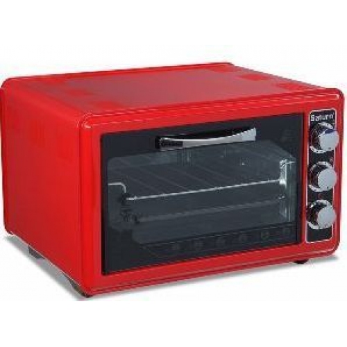 Купить Мини-печь Saturn ST-EC 1076 (красный) в интернет-магазине Ravta – самая низкая цена