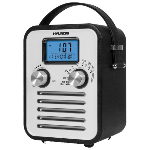Купить Радиоприемник Hyundai H-1623 (черная кожа) в интернет-магазине Ravta – самая низкая цена