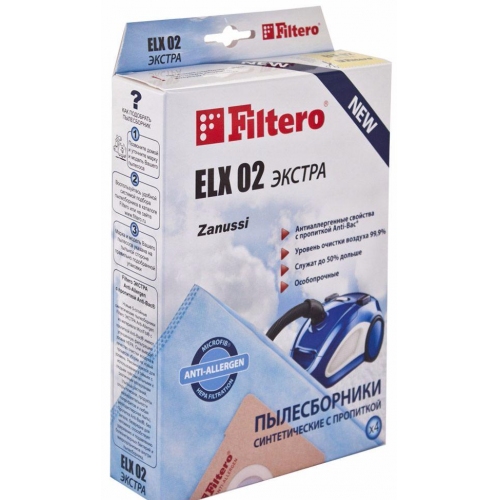 Купить Пылесборник Экстра Filtero ELX 02 в интернет-магазине Ravta – самая низкая цена