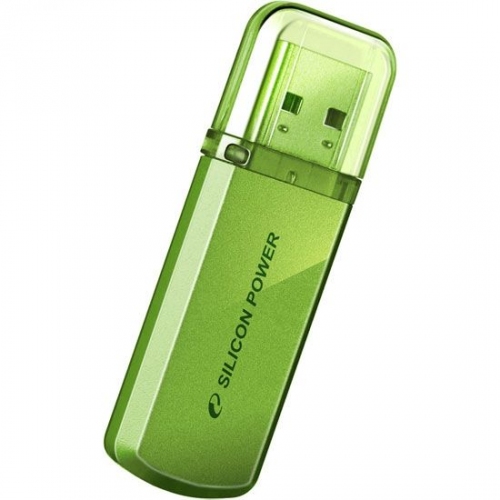 Купить Флешка USB SILICON POWER 8Gb Helios 101 SP008GBUF2101V1N зеленый в интернет-магазине Ravta – самая низкая цена