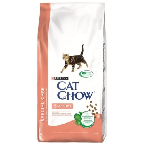 Купить Корм CAT CHOW "Special Care" для Кошек с чувствительным пищеварением, 400 гр в интернет-магазине Ravta – самая низкая цена