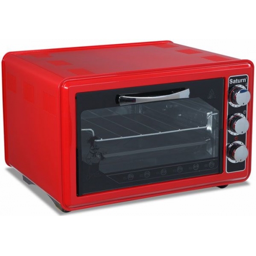 Купить Мини-печь Saturn ST-EC 1075 (красный) в интернет-магазине Ravta – самая низкая цена