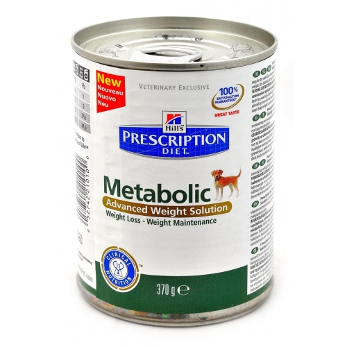 Купить Консервированный корм Hill's для улучшения метаболизма (коррекции веса) у  собак (Canine Metabolic) в интернет-магазине Ravta – самая низкая цена