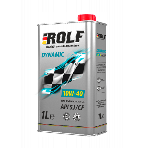 Купить Масло Rolf Dynamic SAE 10W40 API SJ/CF 1л в интернет-магазине Ravta – самая низкая цена