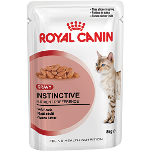 Купить Консервы Royal Canin Instinctive пауч для кошек кусочки в соусе Мясо/Рыба 85г в интернет-магазине Ravta – самая низкая цена