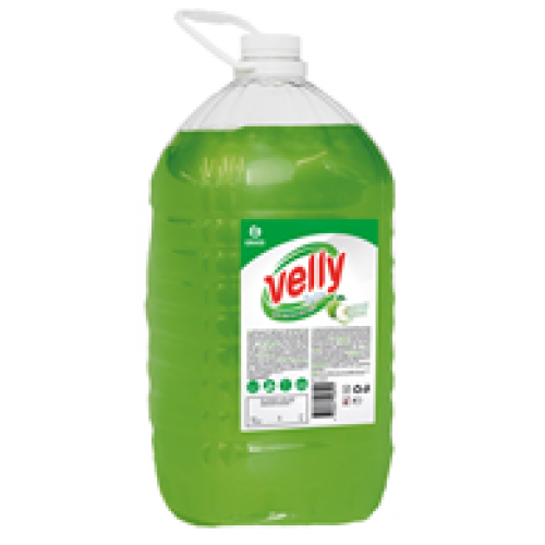 Купить Средство для мытья посуды "Velly" light (зеленое яблоко), 5 кг (паллет 120шт) в интернет-магазине Ravta – самая низкая цена