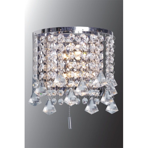Купить Светильник (Бра) Диамант 3-2093-2-CR-LED G4 в интернет-магазине Ravta – самая низкая цена