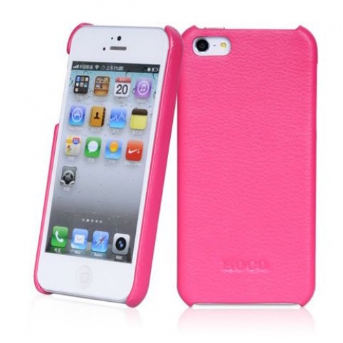 Купить Чехол-накладка HOCO Duke leather back cover case для iPhone 5 (розовый) в интернет-магазине Ravta – самая низкая цена