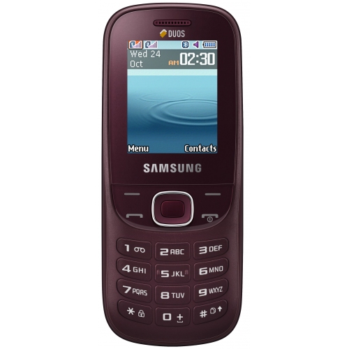 Купить Мобильный телефон Samsung GT-E2202 (красный) в интернет-магазине Ravta – самая низкая цена