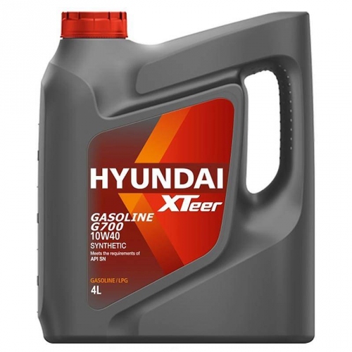 Купить Моторное масло HYUNDAI XTeer Gasoline G700 SAE 10W-40 (4л) в интернет-магазине Ravta – самая низкая цена