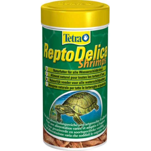 Купить Лакомство с креветкой для водяных черепах Tetra ReptoMin Delica Shrimps 250 мл в интернет-магазине Ravta – самая низкая цена