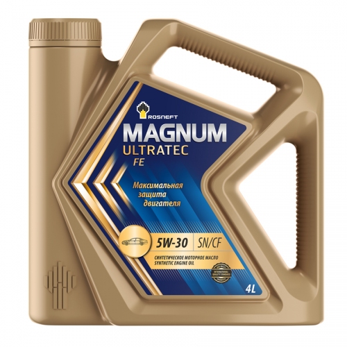 Купить Масло моторное ROSNEFT Magnum Ultratec FE 5W-30 (4л) в интернет-магазине Ravta – самая низкая цена