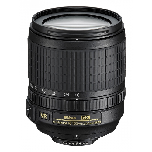 Купить Объектив Nikon AF-S DX NIKKOR 18-105mm/3.5-5.6G VR (JAA805DA) в интернет-магазине Ravta – самая низкая цена