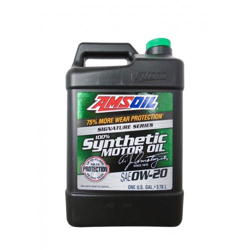 Купить Моторное масло AMSOIL Signature Series Synthetic Motor Oil SAE 0W-20 (3,78л) в интернет-магазине Ravta – самая низкая цена