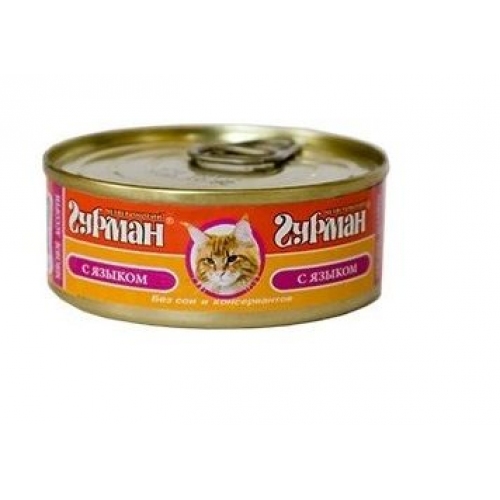 Купить Консервы Четвероногий гурман для кошек мясное ассорти с языком  100гр в интернет-магазине Ravta – самая низкая цена